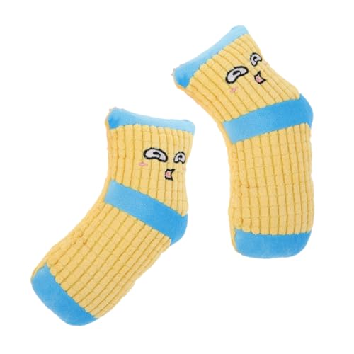 Housoutil 2stücke Hundespielzeug Aus Plüsch Bissfestes Interaktives Socken-Spielzeug Für Welpen Mit Quietschern Kreatives Langlebiges Spielzeug Zur des Spielverhaltens Stärkung Der Housoutil 2stücke Hundespielzeug Aus Plüsch Bissfestes Interaktives Socken-Spielzeug Für Welpen Mit Quietschern Kreatives Langlebiges Spielzeug Zur des Spielverhaltens Stärkung Der von Housoutil