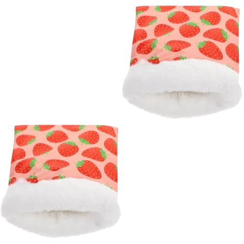 Housoutil 2 Stücke Mini Haustier Bett Hamster Bett Warme Beutel Meerschweinchen Nest Baumwolle Haustier Schlafen Housoutil 2 Stücke Mini Haustier Bett Hamster Bett Warme Beutel Meerschweinchen Nest Baumwolle Haustier Schlafen von Housoutil