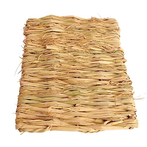 Housoutil 2st Seegras-Matte Spielzeugbett Kauen Kaninchen-pad Hamstermatte Seegras-Patch Bambus Hase Housoutil 2st Seegras-Matte Spielzeugbett Kauen Kaninchen-pad Hamstermatte Seegras-Patch Bambus Hase von Housoutil