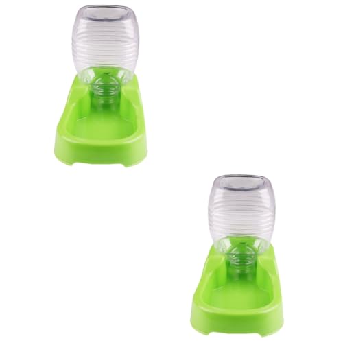 Housoutil 2St Kleiner Wasserspender für Hunde automatischer Futterautomat für Hunde Futternapf für Hunde Futterspender für Katzen Wasserspender für Haustiere Wasserspender für Welpen groß Housoutil 2St Kleiner Wasserspender für Hunde automatischer Futterautomat für Hunde Futternapf für Hunde Futterspender für Katzen Wasserspender für Haustiere Wasserspender für Welpen groß von Housoutil