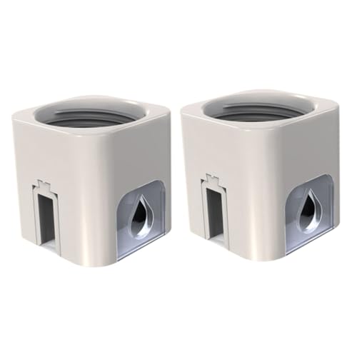 Housoutil 2 Stücke Aquarium Tank Wasser Ebene Fisch Tank Wasser Refill Werkzeug Aquarium Wasserstand Controller Kompakte Design Weiß von Housoutil