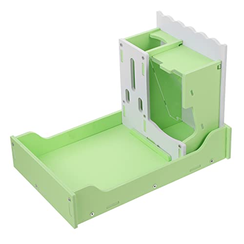 Housoutil Kreatives Hamster-Spielzeug-Set 3-in-1-futterspender Wasserflaschenbasis Hamstertoilette Haustierpflege von Housoutil