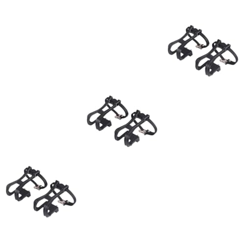 Housoutil 3paare Nylon Fahrrad Pedal Zehenklemmen Mit Riemen Schwarz Geeignet Für Und Straßenfahrräder Langlebig Und Für Pedale Mit Abnehmbarem Reflektor Oder Zehenclip Housoutil 3paare Nylon Fahrrad Pedal Zehenklemmen Mit Riemen Schwarz Geeignet Für Und Straßenfahrräder Langlebig Und Für Pedale Mit Abnehmbarem Reflektor Oder Zehenclip von Housoutil