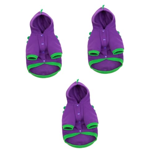 Housoutil 3 STK Halloween-haustierkleidung Welpen-Overall Haustier Kostü Anzug Kapuzenpullover Für Kleine Hunde Halloween-Kleidung Für Hunde Medium Violett Lustig Hundebedarf Polyester Housoutil 3 STK Halloween-haustierkleidung Welpen-Overall Haustier Kostü Anzug Kapuzenpullover Für Kleine Hunde Halloween-Kleidung Für Hunde Medium Violett Lustig Hundebedarf Polyester von Housoutil