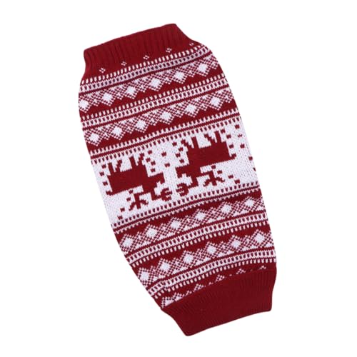 Housoutil 3 STK Hund Weihnachtstuch Weihnachtspullover für Haustiere Kleider Kleiner Hundepullover Warmer Pullover mit Rollkragen für Haustiere gestrickter Pullover für Haustiere der Hund Housoutil 3 STK Hund Weihnachtstuch Weihnachtspullover für Haustiere Kleider Kleiner Hundepullover Warmer Pullover mit Rollkragen für Haustiere gestrickter Pullover für Haustiere der Hund von Housoutil