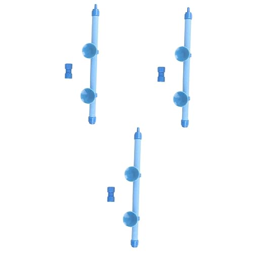 Housoutil 3 STK Luftblasenwand Ausströmersteine ​​für Aquarien Aquarium air Pump Fish Tank Bubble Tube Luftstein Bubble Bar Blasenwand Ausströmerstein Sauerstoffpumpe Blaser Ausrüstung von Housoutil