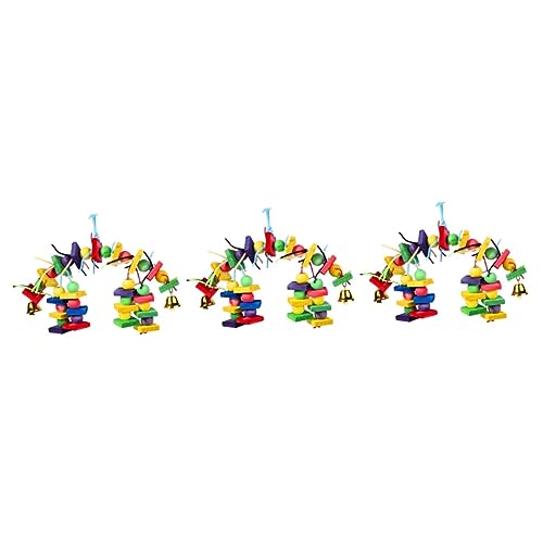 Housoutil 3 Stück Conure Sittich Vogelspielzeug Papagei Bissschnur Haustier Kauspielzeug Vogel Biss Spielzeug Haustier Spielzeug Holzdesign Housoutil 3 Stück Conure Sittich Vogelspielzeug Papagei Bissschnur Haustier Kauspielzeug Vogel Biss Spielzeug Haustier Spielzeug Holzdesign von Housoutil