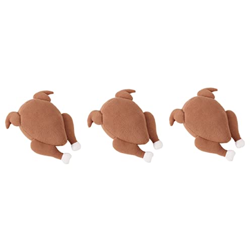 Housoutil 3 STK Plüschtiere Für Haustiere Gebratenes Truthahnspielzeug Großes Hundespielzeug Squeeze-plüsch-hundespielzeug Hunde Slow Feeder Spiel Ornament Polarfleece Der Hund Housoutil 3 STK Plüschtiere Für Haustiere Gebratenes Truthahnspielzeug Großes Hundespielzeug Squeeze-plüsch-hundespielzeug Hunde Slow Feeder Spiel Ornament Polarfleece Der Hund von Housoutil
