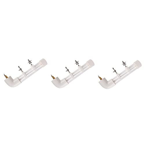 Housoutil 3 Stücke Papagei Wasser Feeder Automatische Vogel Trinker Vogel Fütterung Käfig Liefert 150ml/250ml/380ml Material: [Material] Höhe Einstellbar von Housoutil