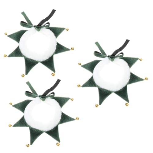 Housoutil 3 STK Weihnachtsschal Für Haustiere Urlaub Welpenhalsband Hundehalsbänder Für Kleine Hunde Hund Weihnachtstuch Weihnachten Haustier Glocke Schal Der Hund Polyester Requisiten Housoutil 3 STK Weihnachtsschal Für Haustiere Urlaub Welpenhalsband Hundehalsbänder Für Kleine Hunde Hund Weihnachtstuch Weihnachten Haustier Glocke Schal Der Hund Polyester Requisiten von Housoutil