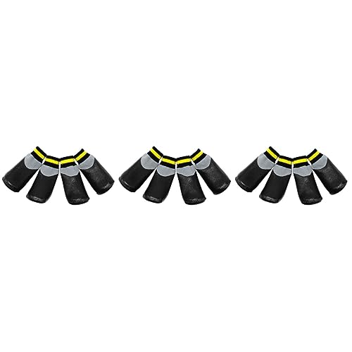 Housoutil 3 Sets Schneefeste Hundeschuhe Booties Und Socken – Hundeschuhe Für Welpen Größe 5 Set Farbe Schwarz Housoutil 3 Sets Schneefeste Hundeschuhe Booties Und Socken – Hundeschuhe Für Welpen Größe 5 Set Farbe Schwarz von Housoutil
