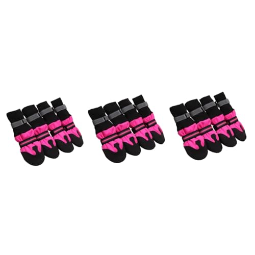Housoutil Hunde Schuhe Outdoor Winter Gemütliche Hausschuhe 3 Sätze Hausschuhe Winterstiefel Behaart Wärmende Hausschuhe Housoutil Hunde Schuhe Outdoor Winter Gemütliche Hausschuhe 3 Sätze Hausschuhe Winterstiefel Behaart Wärmende Hausschuhe von Housoutil