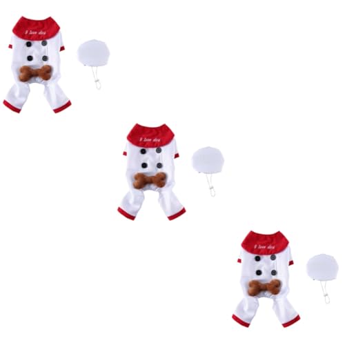 Housoutil 3 Sätze Haustier lustig verkleiden Halloween-Hunde-Cosplay-Kleidung Weihnachtshundekostü Kleider weihnachtsdeko Hunde-Halloween-Kostü Haustierbekleidung einstellbar Hundekleidung Housoutil 3 Sätze Haustier lustig verkleiden Halloween-Hunde-Cosplay-Kleidung Weihnachtshundekostü Kleider weihnachtsdeko Hunde-Halloween-Kostü Haustierbekleidung einstellbar Hundekleidung von Housoutil