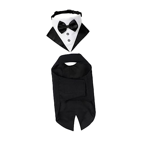 Housoutil 3 Sets Luxus-hundekleidung Fliege Hemd Und Bandana-Anzug Für Besondere Anlässe Und Den Alltag Housoutil 3 Sets Luxus-hundekleidung Fliege Hemd Und Bandana-Anzug Für Besondere Anlässe Und Den Alltag von Housoutil