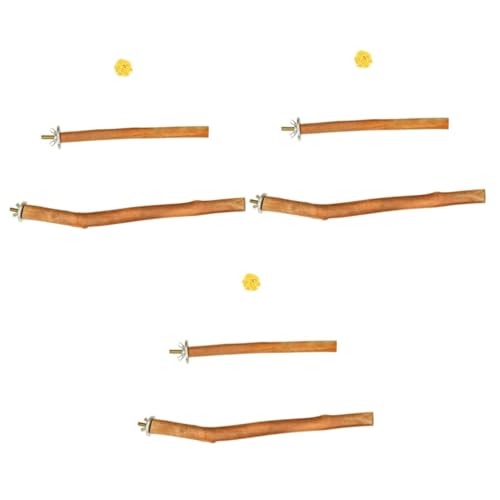 Housoutil 3 Sets Holz Vogel Barsch Stand Plattform Für Papageien Einfach Installieren Khaki Vogel Käfig Zubehör Housoutil 3 Sets Holz Vogel Barsch Stand Plattform Für Papageien Einfach Installieren Khaki Vogel Käfig Zubehör von Housoutil