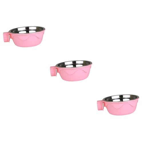 Housoutil 3 Stücke Doppel Schicht Pet Feeder Bowl Hund Katze Stationäre Edelstahl Abnehmbare Pet Liefert Housoutil 3 Stücke Doppel Schicht Pet Feeder Bowl Hund Katze Stationäre Edelstahl Abnehmbare Pet Liefert von Housoutil