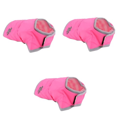 Housoutil 3-teilige Jacken Hundemäntel Fleece Reflektierende Weste Für/mittelgroße/große Hunde Housoutil 3-teilige Jacken Hundemäntel Fleece Reflektierende Weste Für/mittelgroße/große Hunde von Housoutil
