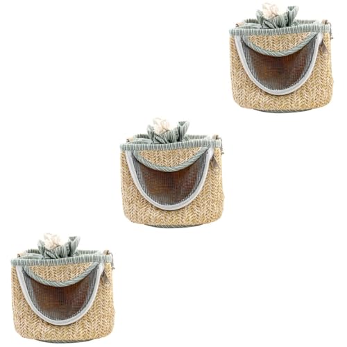 Housoutil 3 Stück Meerschweinchen-Tragetasche Haustier-schlafbett Für Draußen Kleintier-Tragetasche Haustiertasche Mit Fenster Housoutil 3 Stück Meerschweinchen-Tragetasche Haustier-schlafbett Für Draußen Kleintier-Tragetasche Haustiertasche Mit Fenster von Housoutil