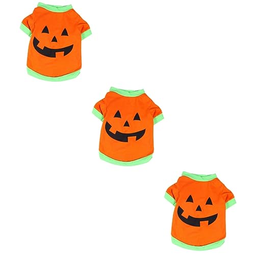 Housoutil 3 Stücke Halloween Haustier Hemd Hunde Weste Hund Top Für Haustier Kleidung Housoutil 3 Stücke Halloween Haustier Hemd Hunde Weste Hund Top Für Haustier Kleidung von Housoutil