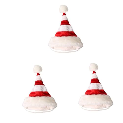 Housoutil 3St Haustier-Weihnachtsmütze Weihnachtswelpenkleidung Hüte weihnachtsmann kostüm Kostümzubehör für Welpen Weihnachtshundemütze VIP Hut Haarschmuck Kopfbedeckung 3D Partybedarf Housoutil 3St Haustier-Weihnachtsmütze Weihnachtswelpenkleidung Hüte weihnachtsmann kostüm Kostümzubehör für Welpen Weihnachtshundemütze VIP Hut Haarschmuck Kopfbedeckung 3D Partybedarf von Housoutil