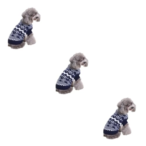 Housoutil 3st Hals Pullover Halloweenkostü Kleines Hundekostü Kleiner Hundepullover Welpen-Outfits Hundepullover Für Kleine Hunde Welpenpullover Haustierkleidung Chef Weihnachtskostüme Housoutil 3st Hals Pullover Halloweenkostü Kleines Hundekostü Kleiner Hundepullover Welpen-Outfits Hundepullover Für Kleine Hunde Welpenpullover Haustierkleidung Chef Weihnachtskostüme von Housoutil