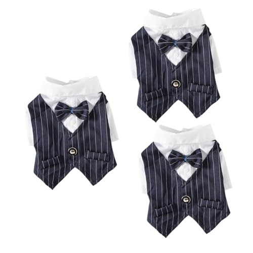 Housoutil 3st Kleider Outfits Pet-Anzug-kostü Party-hundekleid Hund Kleid Tuch Haustier Hundekleidung Housoutil 3st Kleider Outfits Pet-Anzug-kostü Party-hundekleid Hund Kleid Tuch Haustier Hundekleidung von Housoutil