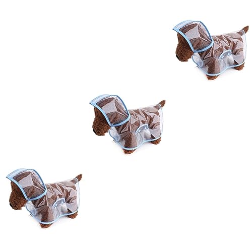 Housoutil 3-teiliger Luxus-welpen-Regenmantel Haustier-regenbekleidung Für Hunde/Katzen Größe Xs Stilvoll Und Bequem Housoutil 3-teiliger Luxus-welpen-Regenmantel Haustier-regenbekleidung Für Hunde/Katzen Größe Xs Stilvoll Und Bequem von Housoutil