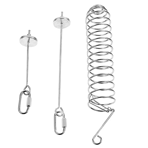 Housoutil Papagei Gemüse Korb 3pcs Metall Vogel Feeder Spieß Vogel Nahrungssuche Feeder für Garten Hof von Housoutil