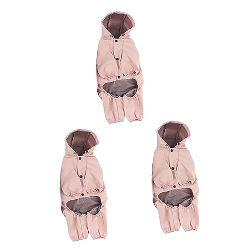Housoutil 3 Stücke Hund Regenmantel Winddicht Reflektierende Hoodie Haustier Kleidung Für Hunde Hund Mantel Welpen Regenbekleidung Haustier Produkte Housoutil 3 Stücke Hund Regenmantel Winddicht Reflektierende Hoodie Haustier Kleidung Für Hunde Hund Mantel Welpen Regenbekleidung Haustier Produkte von Housoutil