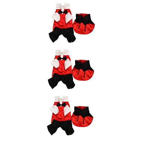 Housoutil 3St Verwandlungskostü für Haustiere Halloween-Partydekoration Hunde-Halloween-Shirt Kleider Kleidung Halloween-Haustierkostü Haustierzubehör modisch Verwandlungs-Outfit Mantel Housoutil 3St Verwandlungskostü für Haustiere Halloween-Partydekoration Hunde-Halloween-Shirt Kleider Kleidung Halloween-Haustierkostü Haustierzubehör modisch Verwandlungs-Outfit Mantel von Housoutil
