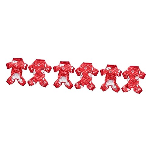 Housoutil 3St Hundebekleidung für kleine Hunde ädchen Wintermantel für kleine Hunde Weihnachtspyjama für Jungen Kinderpyjamas Party-Hundetuch Haustierkleidung Halloween Hundekleidung passen von Housoutil