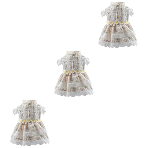 Housoutil 3stücke Hübsches Hundekleid Floral Für Kleine Hunde Sommer Outfit Für Haustiere Leicht Und Atmungsaktiv Für Reisen Partys Oder Fotoshootings Zartem Housoutil 3stücke Hübsches Hundekleid Floral Für Kleine Hunde Sommer Outfit Für Haustiere Leicht Und Atmungsaktiv Für Reisen Partys Oder Fotoshootings Zartem von Housoutil