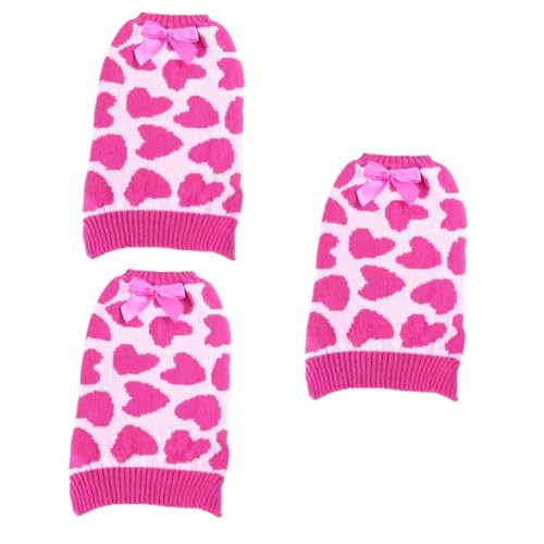 Housoutil 3St Haustier-Neujahrspullover Zubehör für Katzenkostüme warme Hoodies Kleiner Hundepullover Haustier-Partykostü Party-Hundetuch die Katze Kleidung Mantel Jacke mit Hut Liebhaber Housoutil 3St Haustier-Neujahrspullover Zubehör für Katzenkostüme warme Hoodies Kleiner Hundepullover Haustier-Partykostü Party-Hundetuch die Katze Kleidung Mantel Jacke mit Hut Liebhaber von Housoutil
