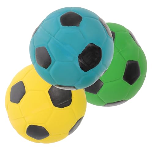 Housoutil 3St kleines Hundespielzeug Wurfbälle kauen Lernspielzeug Kauspielzeug für Welpen Plüsch Tier Spielzeuge Basketball-Puzzle aus Latex interaktives Spielzeug Fußball Trainingsball Housoutil 3St kleines Hundespielzeug Wurfbälle kauen Lernspielzeug Kauspielzeug für Welpen Plüsch Tier Spielzeuge Basketball-Puzzle aus Latex interaktives Spielzeug Fußball Trainingsball von Housoutil