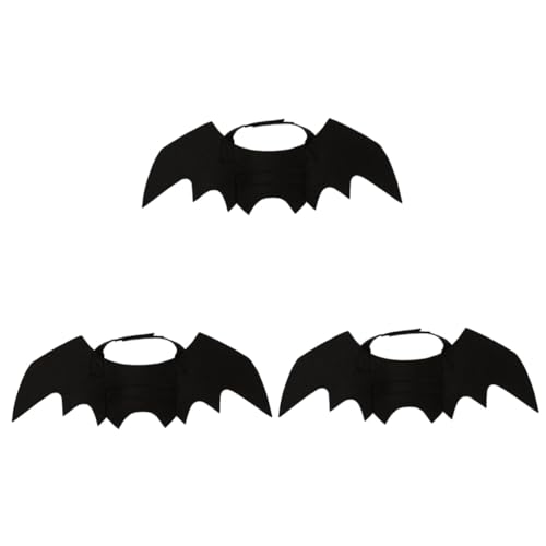 Housoutil 3st Halloween-Haustier-fledermausflügel Haustier-Cosplay-kostü Katzen-Halloween-kostü Fledermaus Zubehör Haustier-Outfit Lustiges Kostü Für Haustier Kleider Französischer Kampf Housoutil 3st Halloween-Haustier-fledermausflügel Haustier-Cosplay-kostü Katzen-Halloween-kostü Fledermaus Zubehör Haustier-Outfit Lustiges Kostü Für Haustier Kleider Französischer Kampf von Housoutil