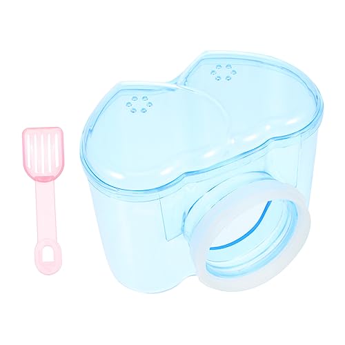 Housoutil 3st Haustier Badezimmer Kleintier Badehaus Behälter Für Hamsterbäder Hamstersandbad Badezimmer Für Kleine Haustiere Hamster Toilette Badewanne Acryl Eichhörnchen Hamsterkäfig von Housoutil