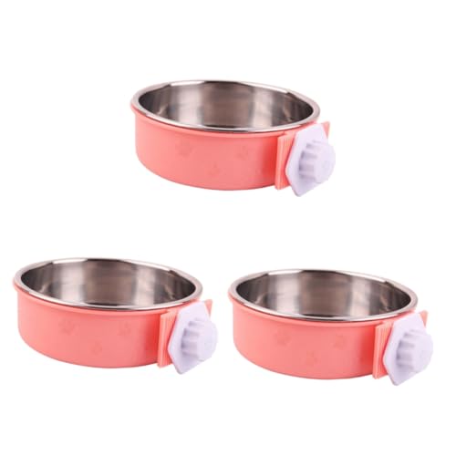 Housoutil 3St Haustier Futter Käfig hängende Schüssel hängender Futterspender Schüssel zum Aufhängen für Haustiere katzennäpfe Hundenäpfe Haustiernapf Abnehmbarer Hundenapf Rostfreier Stahl Housoutil 3St Haustier Futter Käfig hängende Schüssel hängender Futterspender Schüssel zum Aufhängen für Haustiere katzennäpfe Hundenäpfe Haustiernapf Abnehmbarer Hundenapf Rostfreier Stahl von Housoutil