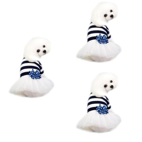 Housoutil 3stücke Dunkelblaues Hundekleid Mit Tüllrock Und Schleife Tierkostüm Für Kleine Hunde Für Hochzeiten Und Halloween s Bequem Und Leicht Perfekter Tag Housoutil 3stücke Dunkelblaues Hundekleid Mit Tüllrock Und Schleife Tierkostüm Für Kleine Hunde Für Hochzeiten Und Halloween s Bequem Und Leicht Perfekter Tag von Housoutil