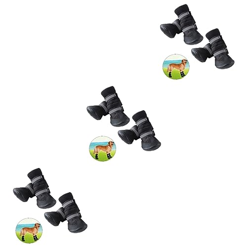 Housoutil 3st Hundeschuhe Haustierschuhe Schuhe Für Hundestiefel Für Schneestiefel Golden Retriever Housoutil 3st Hundeschuhe Haustierschuhe Schuhe Für Hundestiefel Für Schneestiefel Golden Retriever von Housoutil