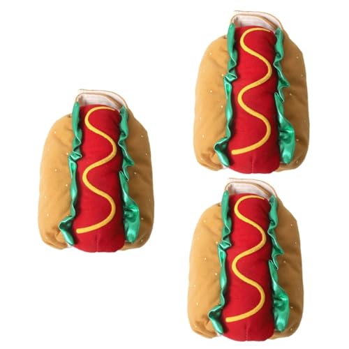 Housoutil 3st Hot-Dog-kostü Für Haustiere Haustier-Cosplay-kostü Lustiger Warmer Hoodie Lustige Hundekostüme Kleidung Für Kleine Hunde Dackel Kostüme Welpenkleidung Haustier Hund Hamburger Housoutil 3st Hot-Dog-kostü Für Haustiere Haustier-Cosplay-kostü Lustiger Warmer Hoodie Lustige Hundekostüme Kleidung Für Kleine Hunde Dackel Kostüme Welpenkleidung Haustier Hund Hamburger von Housoutil