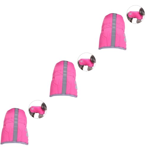 Housoutil 3St Kleidung Kleider äntel Hundemantel welpen Warmer Mantel warm halten Baumwollmantel Jacke Housoutil 3St Kleidung Kleider äntel Hundemantel welpen Warmer Mantel warm halten Baumwollmantel Jacke von Housoutil