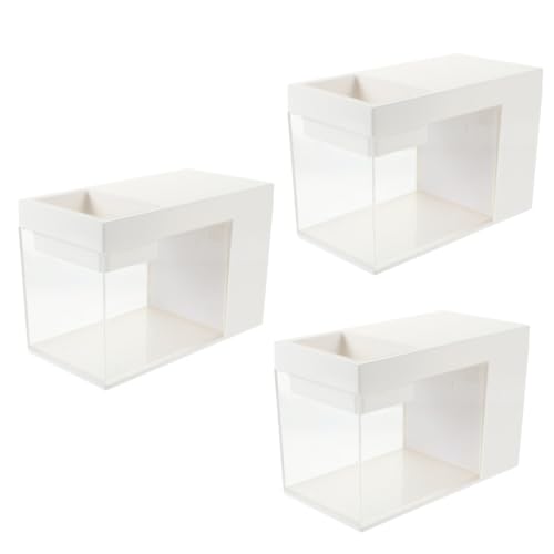 Housoutil 3 Stücke Desktop Fische Tank Aquarium Betta Tank Gefälschte Fisch Tank Dekoration Für Home Housoutil 3 Stücke Desktop Fische Tank Aquarium Betta Tank Gefälschte Fisch Tank Dekoration Für Home von Housoutil