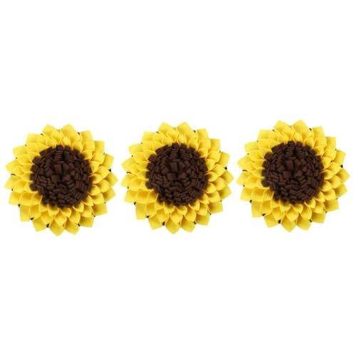 Housoutil 3 Stücke Sonnenblumen Hund Nahrungssuche Pad Pet Sniffle Matte Langsam Training Pad Große Größe Filz Hund Matte Housoutil 3 Stücke Sonnenblumen Hund Nahrungssuche Pad Pet Sniffle Matte Langsam Training Pad Große Größe Filz Hund Matte von Housoutil