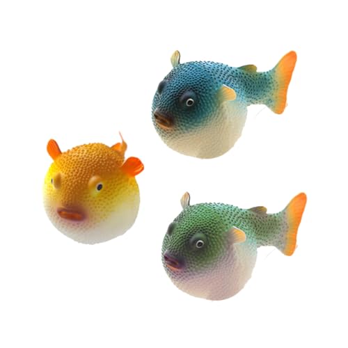 Housoutil Aquarium Fisch Züchter Box 3D Simulierte Kugelfische Sichere Lebensechte Tank Dekorationen Housoutil Aquarium Fisch Züchter Box 3D Simulierte Kugelfische Sichere Lebensechte Tank Dekorationen von Housoutil