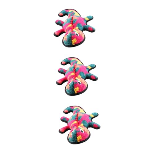 Housoutil 3St Welpenspielzeug Hundespielzeug scrump plüsch Spielzeuge Plüschtier Plüsch quietschendes Spielzeug Haustier Beißspielzeug kauen Lieferungen Gecko Haustierzubehör neugeboren Housoutil 3St Welpenspielzeug Hundespielzeug scrump plüsch Spielzeuge Plüschtier Plüsch quietschendes Spielzeug Haustier Beißspielzeug kauen Lieferungen Gecko Haustierzubehör neugeboren von Housoutil