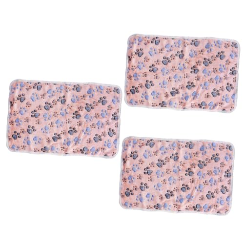 Housoutil 3st Katzendecke Haustierzubehör Haustiermatte Welpendecke Decken Haustierdecke Fleece-überwurfdecke Sofabezüge Decke Für Haustier Matratze Zwinger Mat Hündchen Housoutil 3st Katzendecke Haustierzubehör Haustiermatte Welpendecke Decken Haustierdecke Fleece-überwurfdecke Sofabezüge Decke Für Haustier Matratze Zwinger Mat Hündchen von Housoutil