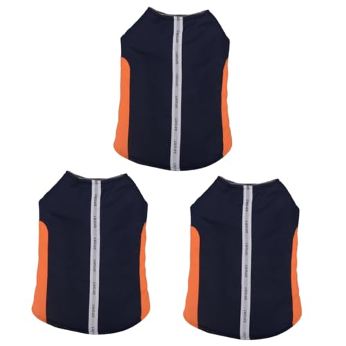 Housoutil 3stücke Pet Dog Keep Warm Vest wasserdichte Und Bequeme Hundejacke Blau Und Orange Für Outdoor-aktivitäten Dickes Baumwollmaterial Für Herbst Und Winter Housoutil 3stücke Pet Dog Keep Warm Vest wasserdichte Und Bequeme Hundejacke Blau Und Orange Für Outdoor-aktivitäten Dickes Baumwollmaterial Für Herbst Und Winter von Housoutil