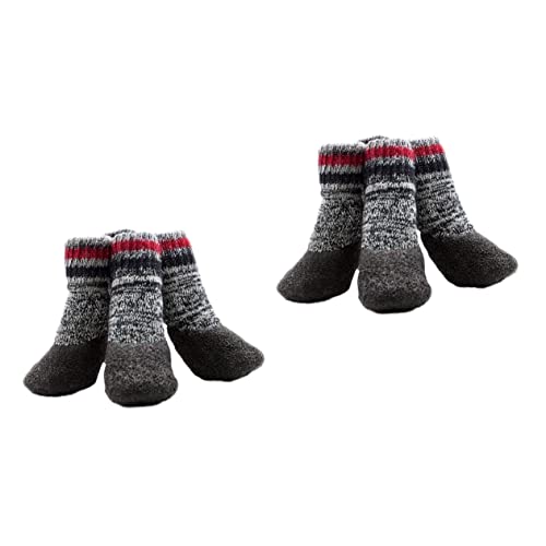 Housoutil 4 Paare Sockenschuhe Haustier rutschfeste Socken Housoutil 4 Paare Sockenschuhe Haustier rutschfeste Socken von Housoutil