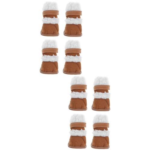 Housoutil 4 Paare Schneestiefel für Haustiere Hundestiefel für Haustiere hundeschuhe Dog Shoes alleiniger Beschützer Handschuhe verdicken Baumwollschuhe Chihuahua Schutz Housoutil 4 Paare Schneestiefel für Haustiere Hundestiefel für Haustiere hundeschuhe Dog Shoes alleiniger Beschützer Handschuhe verdicken Baumwollschuhe Chihuahua Schutz von Housoutil