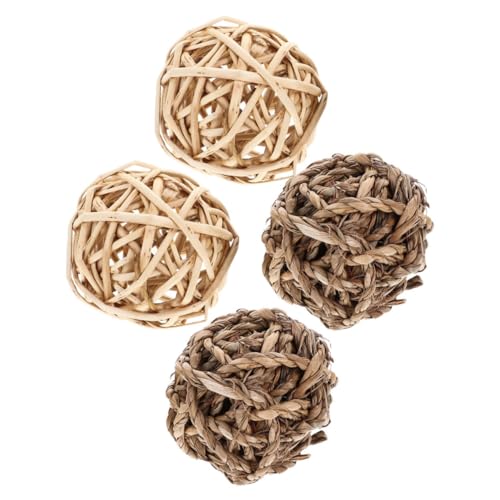 Housoutil Zahn Gras Hase Spielzeug Chinchilla Meerschweinchen Kauspielzeug 4 Stück Kleintier Spielzeug Housoutil Zahn Gras Hase Spielzeug Chinchilla Meerschweinchen Kauspielzeug 4 Stück Kleintier Spielzeug von Housoutil